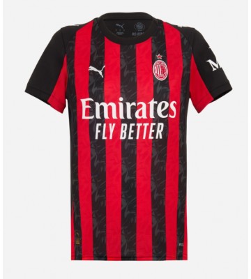 AC Milan Youssouf Fofana #19 Hjemmebanetrøje Dame 2025-26 Kortærmet